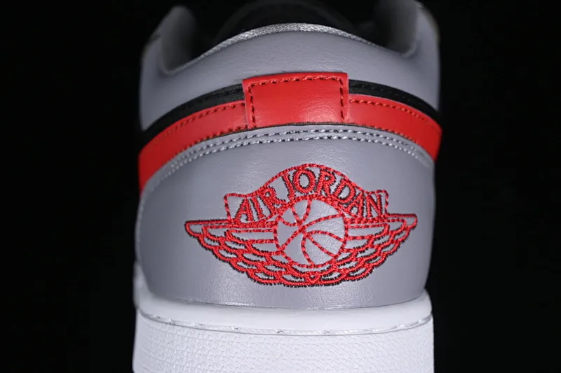All categories Air Jordan Jordan series basketball shoes Air Jordan 1 Low Z version Air Jordan 1 Low AJ1 Joe 1 gray black red hook low-top cultural basketball shoes FZ4183-002